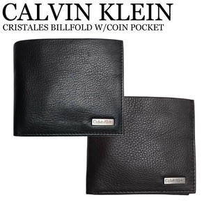 《即納》CALVIN KLEIN■財布■二つ折り財布■CRISTALES BILLFOLD W/COIN POCKET