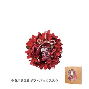 【ｹｰｲｰｱｲ】ナチュラルリース SSブライトレッド