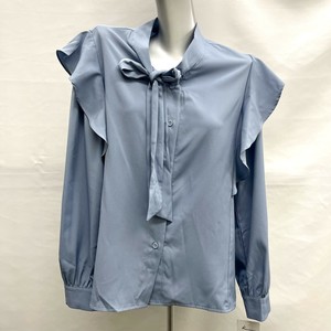 Button Shirt/Blouse Bow Tie [S/S NEW]