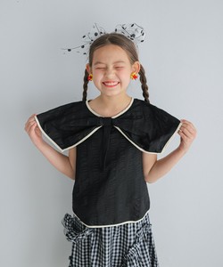 Kids' Short Sleeve Shirt/Blouse Collar Blouse UNICA kids 115 ~ 155cm