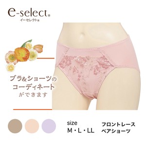 ★NEW★【イーセレクト】フロントレースペアショーツ