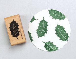 Perlenfischer スタンプ☆ヒイラギ クリスマス☆