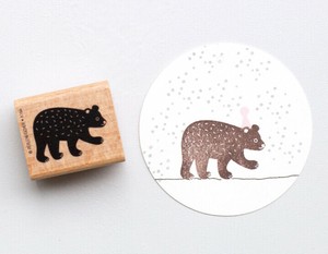 Perlenfischer スタンプ☆子ぐま クマ 動物☆