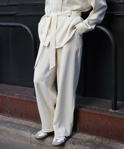 Full-Length Pant Pleated Wide Pants
