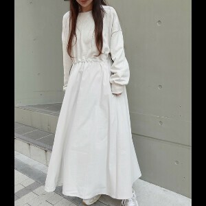 洋装/连衣裙 拼接洋装/对接连衣裙 新商品 2025年 秋 秋冬
