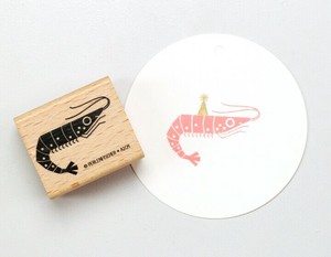 Perlenfischer スタンプ☆海老 えび 海の生き物☆