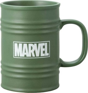 マーベル　marvel　マグカップ　ドラム缶型マグ　ロゴ　MARVEL
