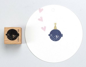 Perlenfischer スタンプ☆ハリセンボン フグ 魚☆