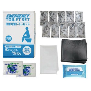 <防災・防犯>災害対策トイレセット10回分　(TM-20)