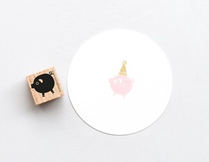 Perlenfischer スタンプ☆ブタ 動物☆