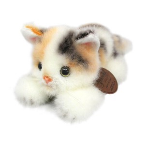 ぬいぐるみ ねこ　グレイスフル ネコ （日本製） 復刻 こねこのミーヤ ミケ 這い