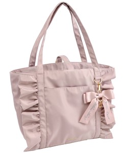 【予約販売】（4月上旬納品）【S】ローズヒップ トート 収納 ポケット A4 リボン 量産 ロリータ ゴシック