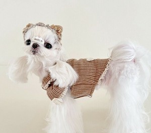 犬服 2色6サイズ ドッグウェア ペット服 襟