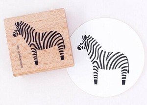 Perlenfischer スタンプ☆しまうま ゼブラ 動物☆