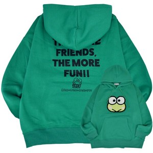 Hoodie Ladies fashion Kerokerokeroppi Sanrio Characters Men's