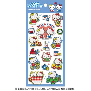 ふんわりフェルトシール ハローキティ サンリオキャラクターズ