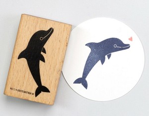 Perlenfischer スタンプ☆イルカ ドルフィン 動物☆