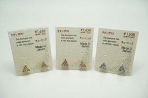 チタンポストピアス