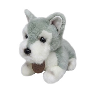 ぬいぐるみ 犬 いぬ グレイスフル イヌ （日本製）シュナウザー 這い(クラシック・モデル)