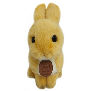 ぬいぐるみ うさぎ グレイスフル ウサギ （日本製）うさぎ 座り ベージュ