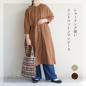 洋装/连衣裙 抽褶