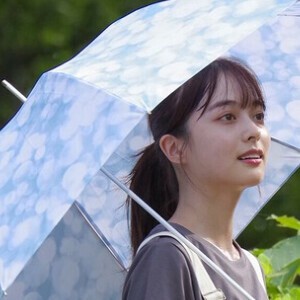 《2025春夏新作》【雨傘】【長傘】シャイン　オシャレ　可愛い　スタイリッシュ　軽量