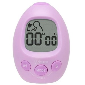 【売り切れごめん】ドリテック　ラーニングタイマー　Study egg　スタディエッグ　パープル　T-601PP