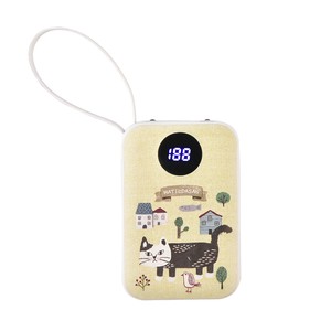 モバイルバッテリー　パトロールマチルダさん柄　10000mah（ねこ　ネコ　猫）