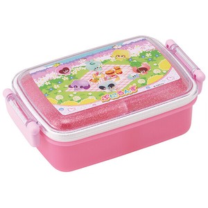【公式】 抗菌 食洗機対応 ふわっとフタタイトランチボックス角型 【ぷにるんず おさんぽ】 スケーター