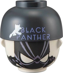 MARVEL　マーベル　汁椀 茶碗 セット ミニ グリヒル ブラックパンサー