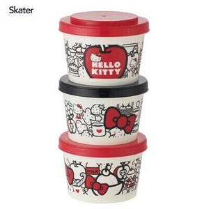 保存容器/储物袋 Hello Kitty凯蒂猫 Skater 3个每组