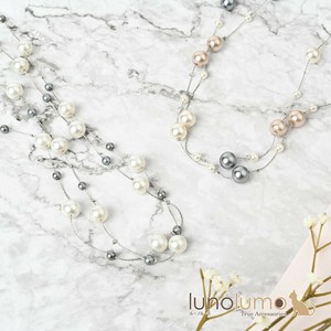 Necklace/Pendant Pearl Necklace Ladies fashion White 170cm