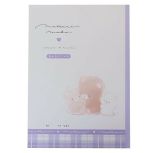 【連絡帳】B5連絡ノート縦 まったりもこ