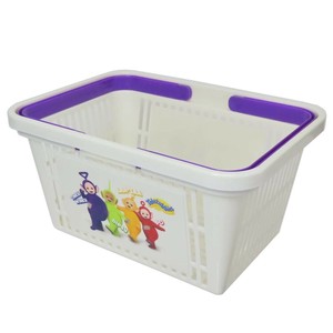 【卓上収納】テレタビーズ キャラバスケット 実写