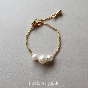 [SD Gathering] Gold-Based Ring Ladies fashion K18GP One size fits all Rings Made in Japan