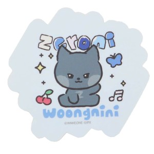 【ステッカー】zeroni ダイカットステッカーミニ woongnini