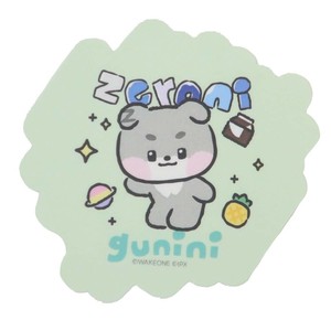 【ステッカー】zeroni ダイカットステッカーミニ gunini