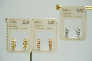 ワンタッチピアス