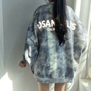 【在庫限り！40％OFF SALE！！】タイダイバックロゴトレーナー薄手