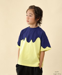 Kids' Short Sleeve T-shirt Bicolor T-Shirt UNICA kids 115 ~ 155cm