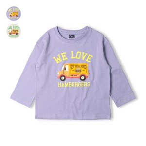Kids' 3/4 Sleeve T-shirt Printed 100% Cotton