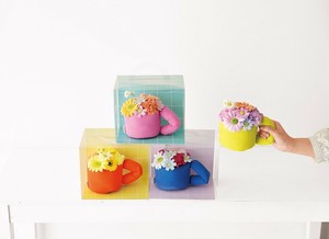 ふわふわマグソープフラワー （底穴なし）【インテリア】【2025新作】