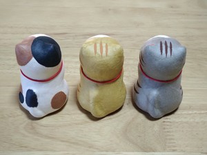 Chigiri-Washi Animal Ornament 3-types Made in Japan