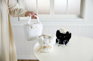 猫トート付きソープフラワーブーケ  【2025新作】