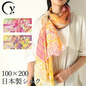 Stole Ladies fashion 100 x 120cm Made in Japan