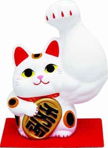 Animal Ornament MANEKINEKO White Muscle Arm L size Koban