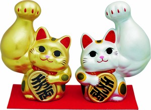 Animal Ornament MANEKINEKO Muscle Arm L size Koban