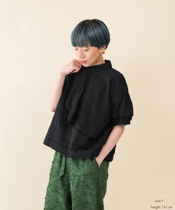 Button Shirt/Blouse Sheer Check LADIES UNICA