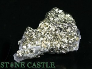 ☆一点物☆【原石】パイライト水晶共生クラスター (L) No.27 【天然石 パワーストーン】