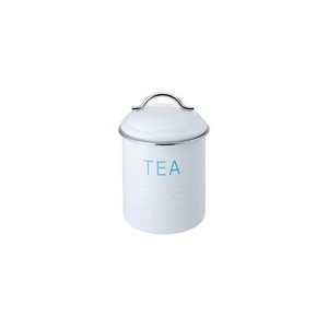 バーネットキャニスター　白 TEA